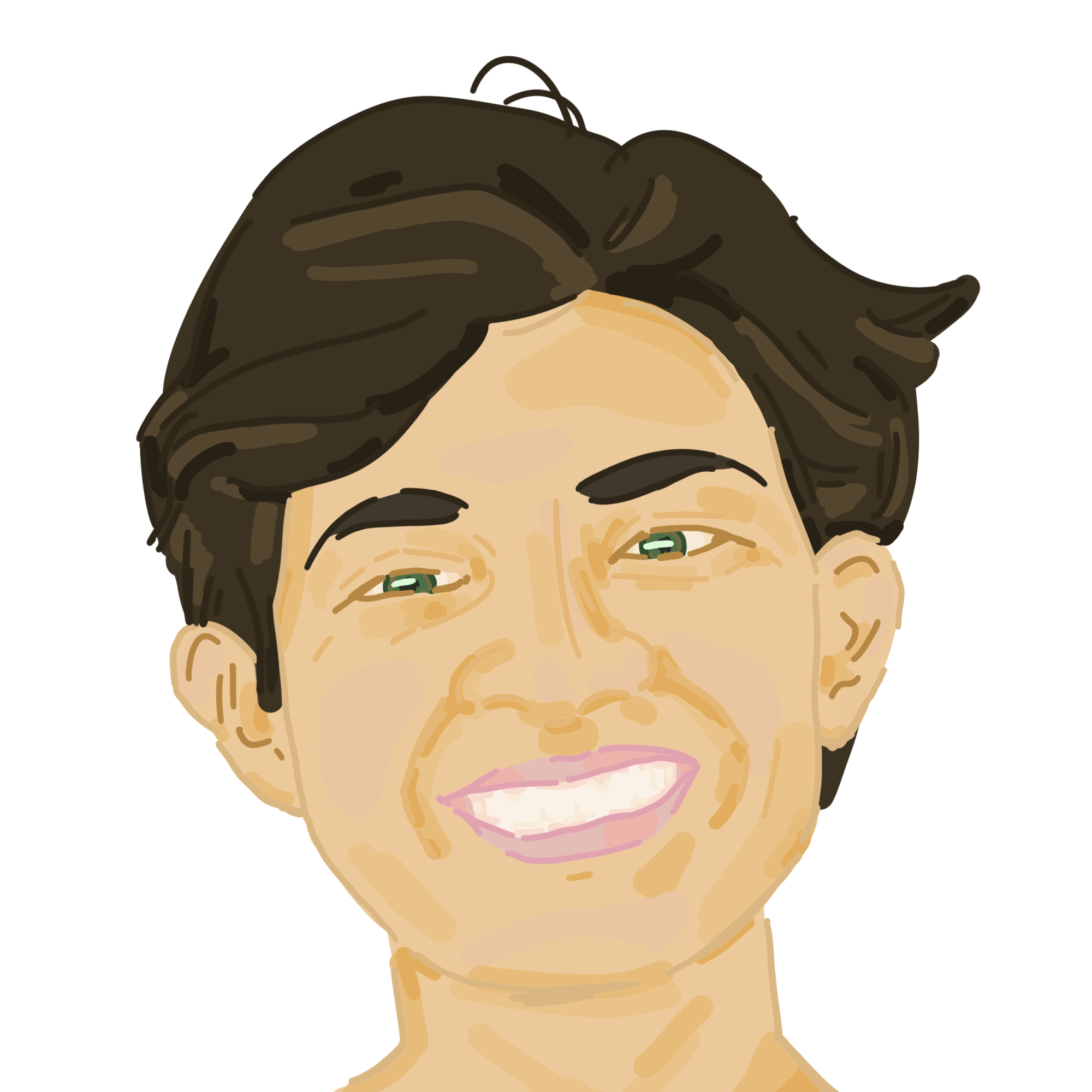 Digital self portrait of Fabricio Ventura